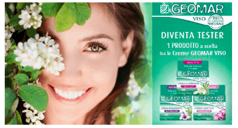 Diventa tester Geomar