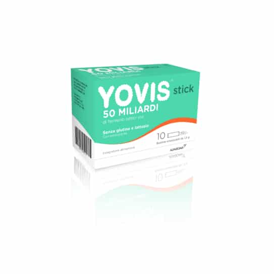 Yovis stick e Yovis caps, gli integratori probiotici che si prendono cura del tuo intestino