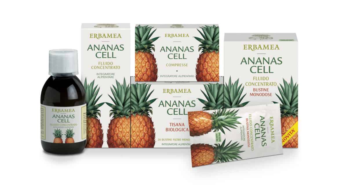 Erbamea Linea Ananas Cell, per una lotta senza quartiere alla cellulite