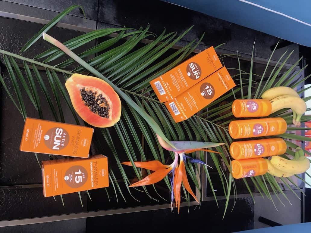 Da Syncroline Sunwards e Tanwards, solari con packaging intelligente Sistema UV Alert