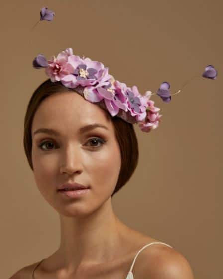 YuriAhnBridal1 Baseball caps, berets e fascinators firmati  Yuri Ahn per una bella stagione all'insegna del glamour!