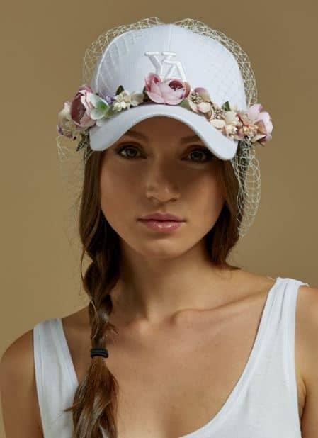 YuriAhn_baseballcap4 Baseball caps, berets e fascinators firmati  Yuri Ahn per una bella stagione all'insegna del glamour!