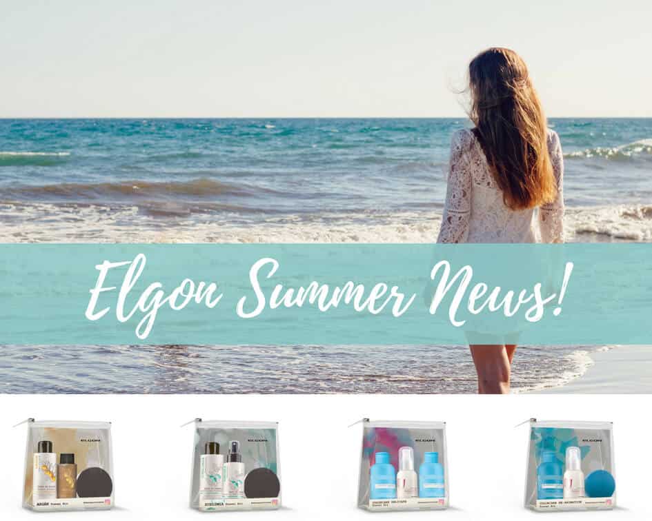 Elgon propone quattro nuovi travel kit perfetti per l'estate e per i tuoi capelli!
