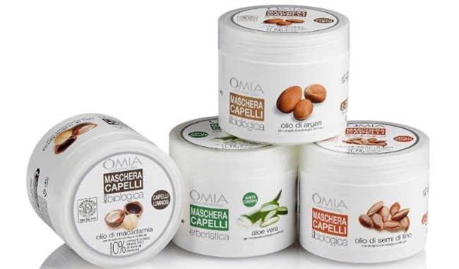Dopo l'estate capelli rigenerati con le Maschere OMIA!