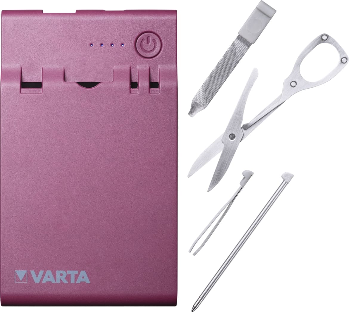 Multitool Power Bank di Varta, l'innovativo carica batterie col beauty kit!