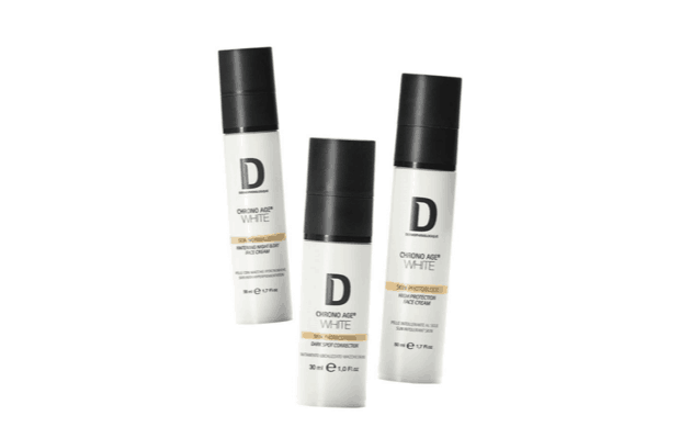 Linea Chrono Age® White by Dermophisiologique, per prevenire e contrastare le discromie cutanee
