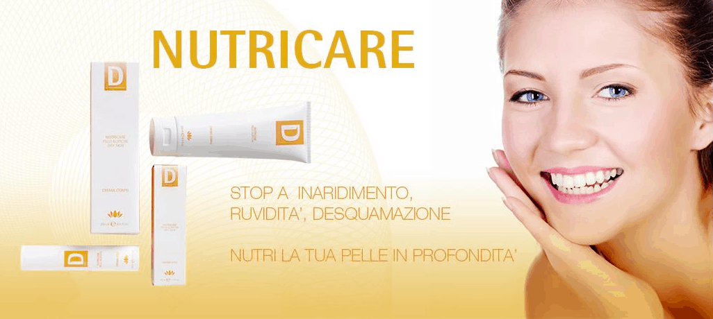 Nutricare, la linea cosmetica per dire basta alla pelle secca e alipica