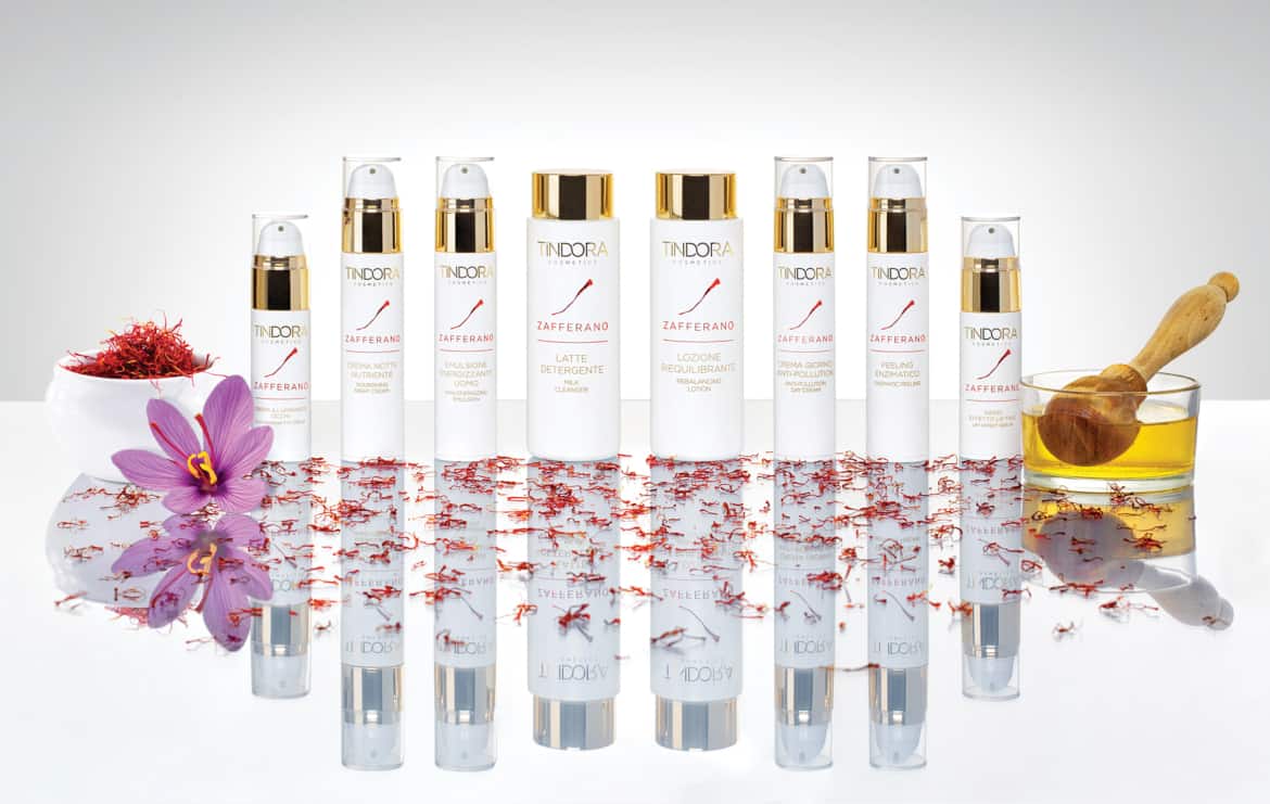 Tindora Cosmetics lancia le creme beauty al pistillo di zafferano - Le Shopping News Il Magazine per gli Appassionati di Moda e Tendenze