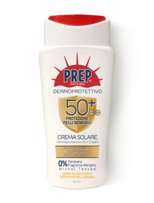 Crema Solare Protezione Pelli Sensibili 50+ di PREP - Le Shopping News Il Magazine per gli Appassionati di Moda e Tendenze