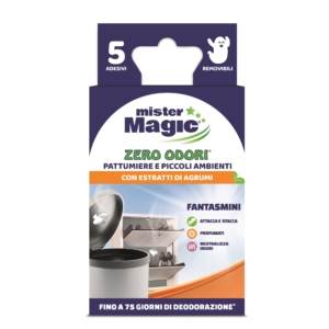 Linea Zero Odori di Mister Magic: il nuovo fantasmino neutralizza i cattivi odori nei piccoli ambienti