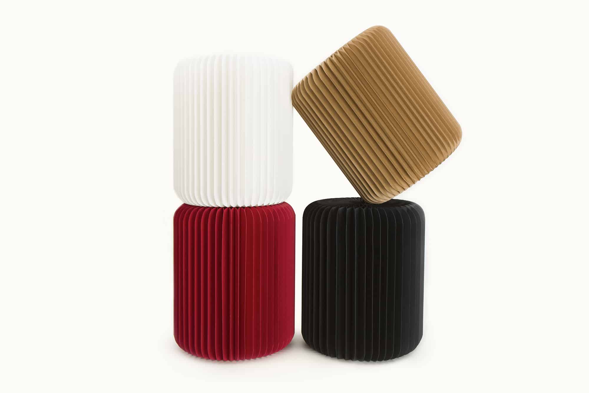 Paper Stool by Papirho, un regalo originale  e colorato per la Festa della Mamma - Le Shopping News Il Magazine per gli Appassionati di Moda e Tendenze