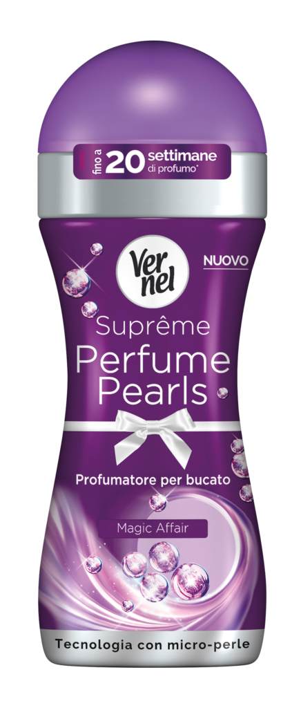 Vernel Suprême Perfume Pearls, i nuovi profumatori per il bucato - Le Shopping News Il Magazine per gli Appassionati di Moda e Tendenze