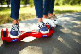 Da Kasanova l’ hoverboard in ABS e metallo con luci LED!