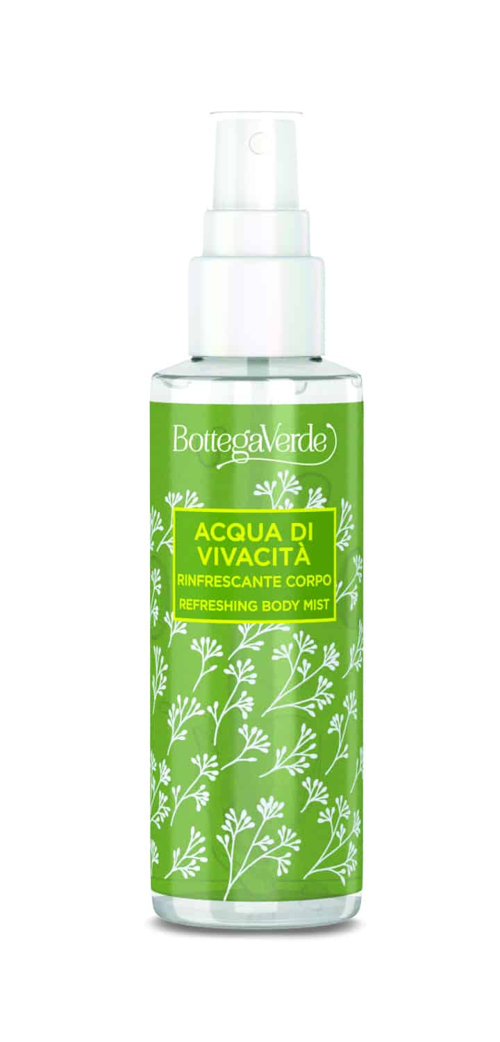 Bottega Verde, le acque profumate Essenze D'Acqua - Le Shopping News Il Magazine per gli Appassionati di Moda e Tendenze