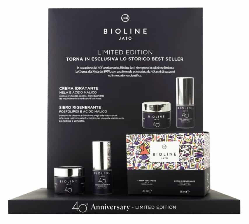 Bioline Jatò festeggia i suoi 40 anni con un kit limited edition - Le Shopping News Il Magazine per gli Appassionati di Moda e Tendenze