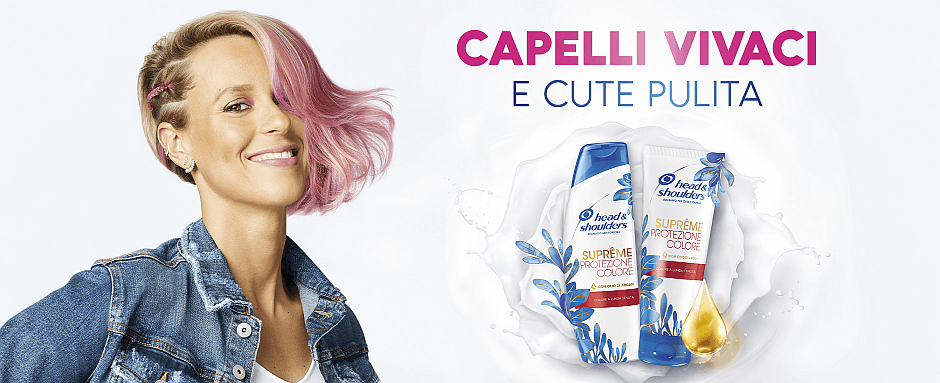 Head & Shoulders presenta Suprême Protezione Colore - Le Shopping News Il Magazine per gli Appassionati di Moda e Tendenze