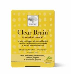 Con Clear Brain di New Nordic cervello in forma!