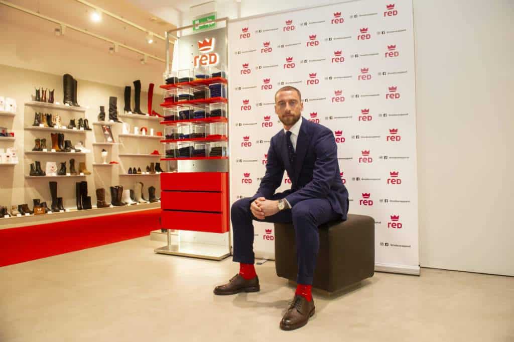 PITTI UOMO 97: Claudio Marchisio primo testimonial delle calze RED