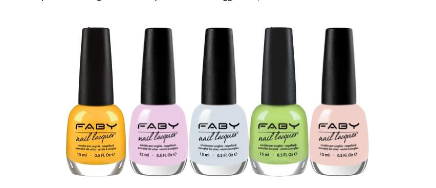 Faby Nails celebra la Festa della donna con cinque manicure color pastello