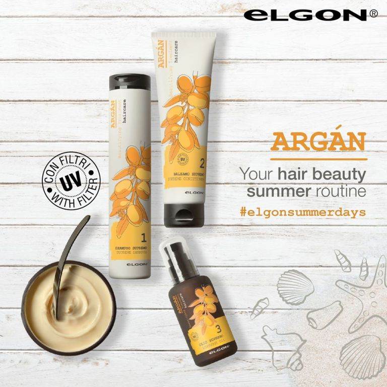 Elgon: la linea Argàn  - Le Shopping News Il Magazine per gli Appassionati di Moda e Tendenze