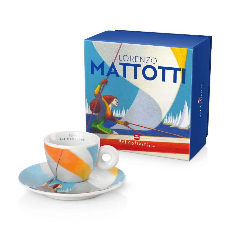 Illy caffè presenta tazza Lorenzo Mattotti