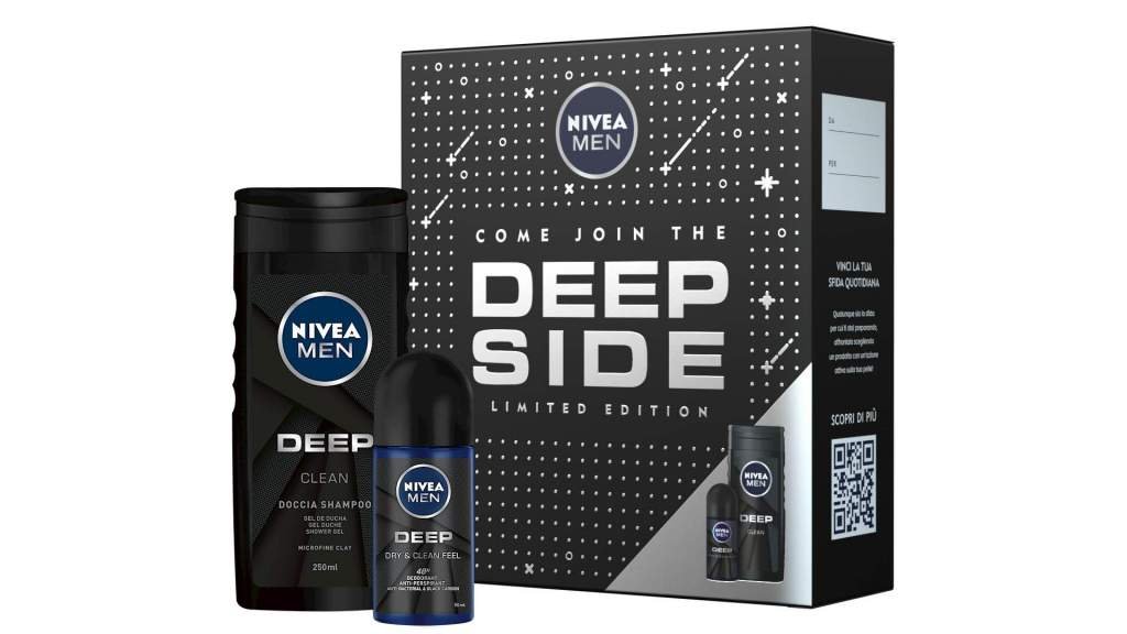 NSP_MEN_DEEP_PACK Nivea Christmas Box: originali idee regalo
