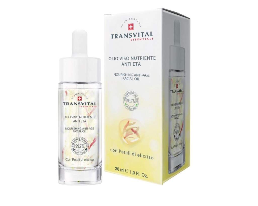 Transvital Essentials, il nuovo Olio Viso Nutriente Anti-Età - Le Shopping News Il Magazine per gli Appassionati di Moda e Tendenze