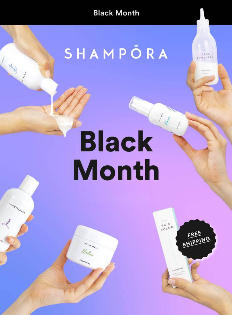 Shampora presenta il Black Month
