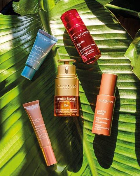 Clarins, i nuovi Double Serum Eye, Total Eye Lift e il mascara Supra Lift&Curl