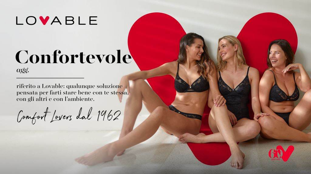 Lovable festeggia 60 anni con la collezione Anniversary Lace
