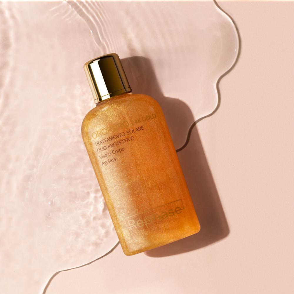 Rephase, la linea di solari OROPURO 24K Gold - Le Shopping News Il Magazine per gli Appassionati di Moda e Tendenze