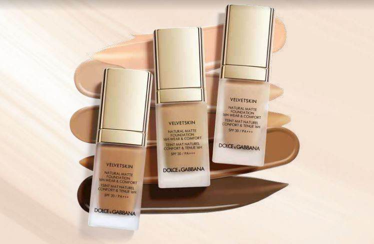Dolce&Gabbana, il nuovo fondotinta Velvetskin Natural Matte Foundation