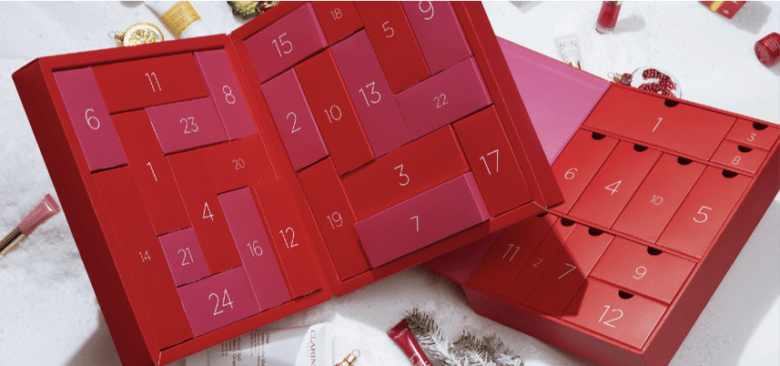 Clarins: il calendario dell'Avvento in attesa del Natale - Le Shopping News Il Magazine per gli Appassionati di Moda e Tendenze
