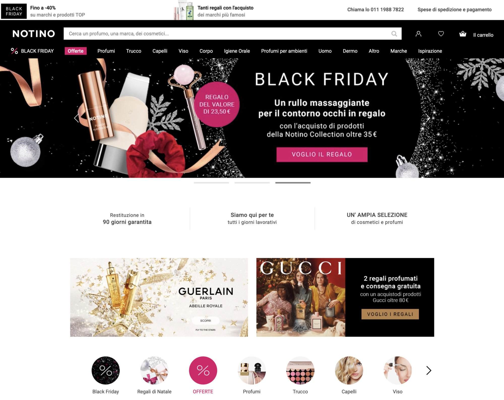 Notino: ecco il make-up delle feste - Le Shopping News Il Magazine per gli Appassionati di Moda e Tendenze