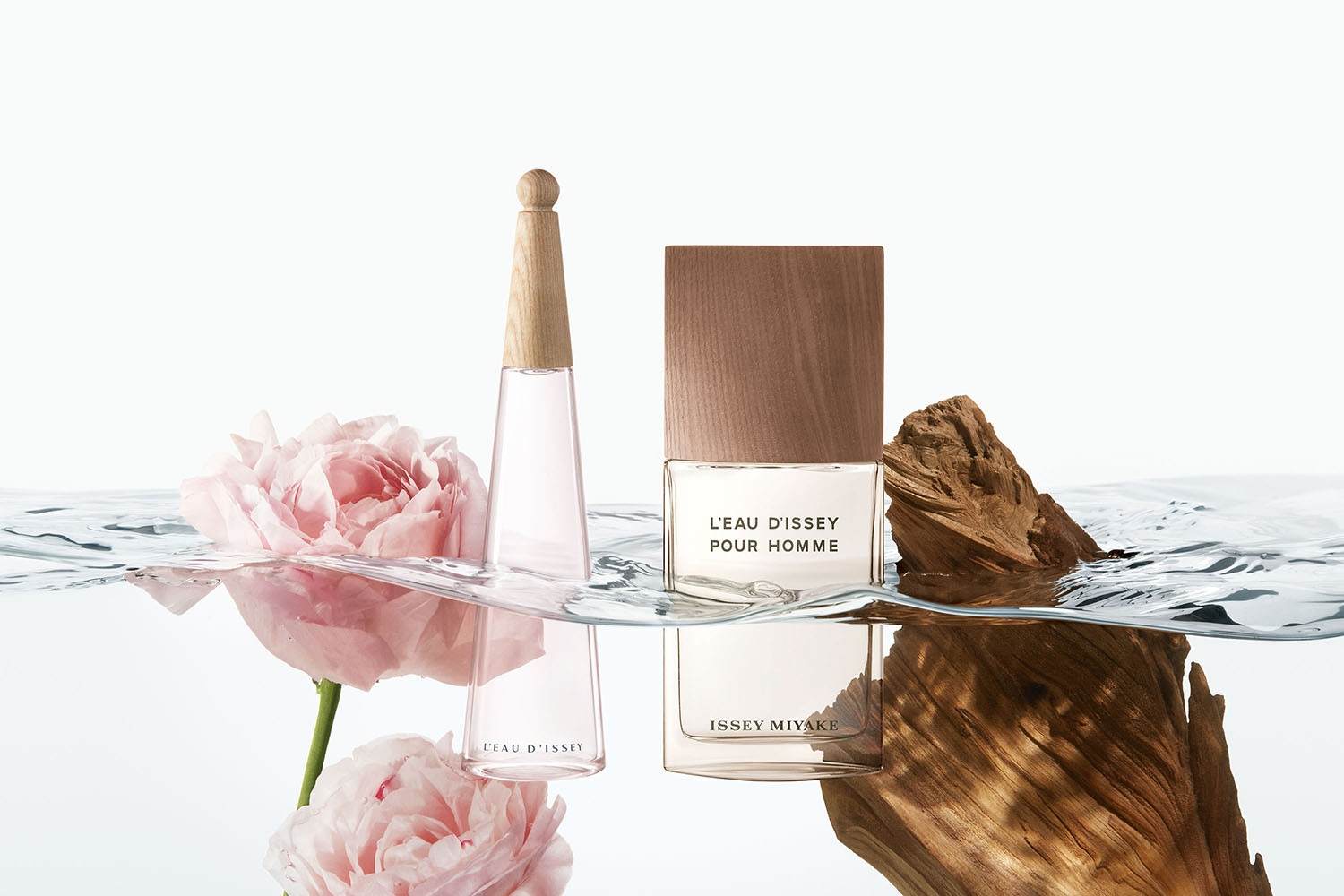 Issey Miyake: L’Eau d’Issey Pivoine e L’Eau d’Issey pour Homme Vétiver
