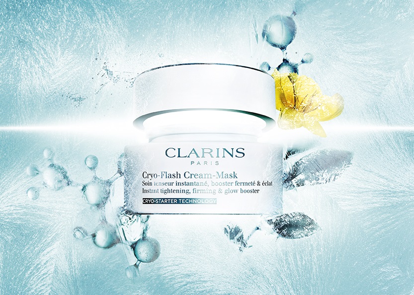 Cryo-Flash Cream-Mask Clarins, effetto lifting immediato