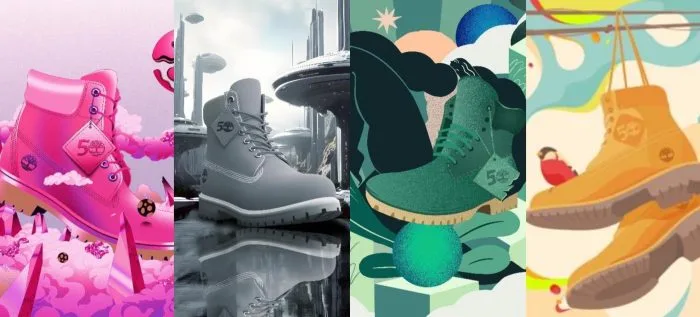 Da-sinistra-sopere-di-Andrew-Archer-Joann-Kelly-Anna-London-e-Marion-Ben-Lisa-1-700x317-1-jpg Timberland lancia una Special Edition per il 50° dei suoi boots