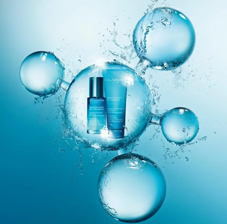 Clarins Hydra Essentiel [HA²]: nuovi Bi-Sèrum e Masque-Crème "anti-soif"