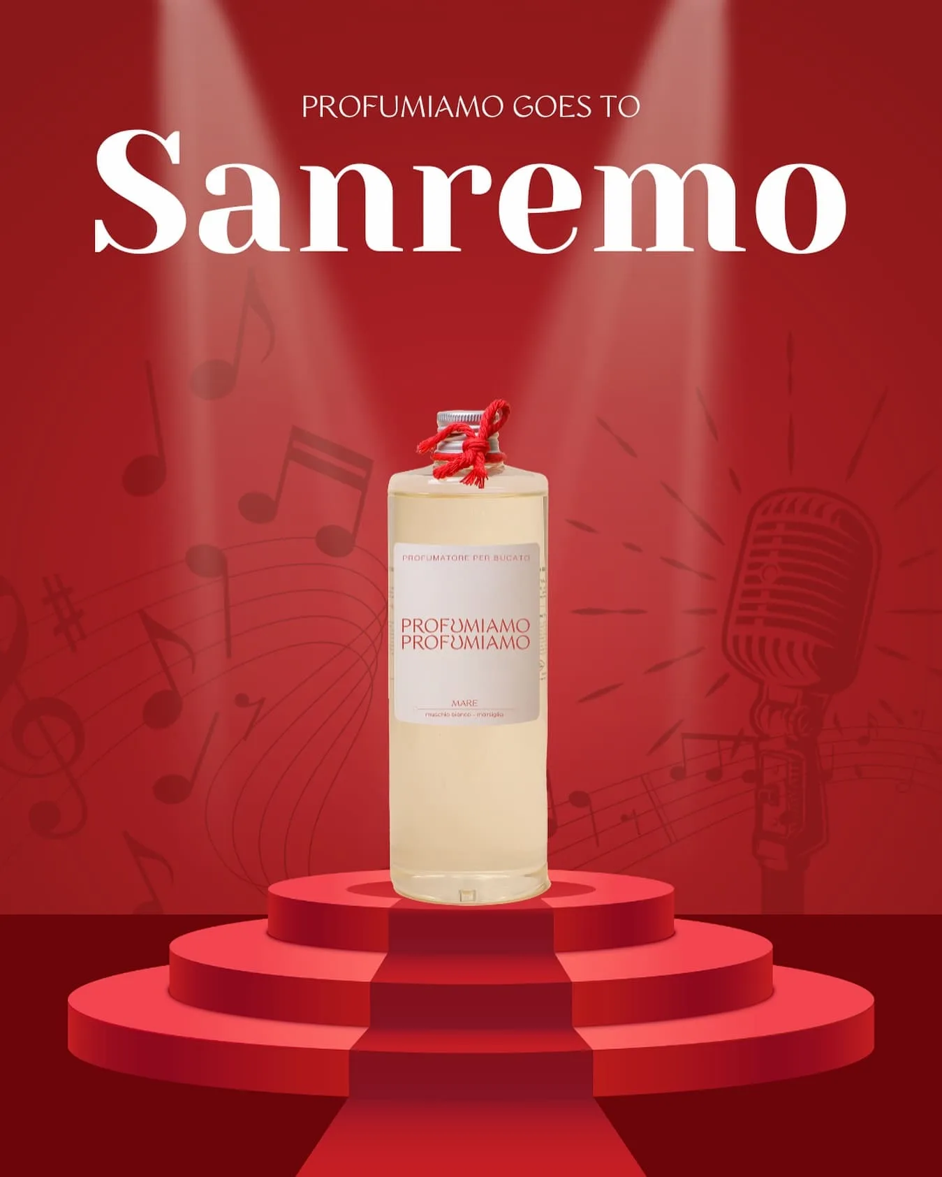 PROFUMIAMO debutta a Sanremo