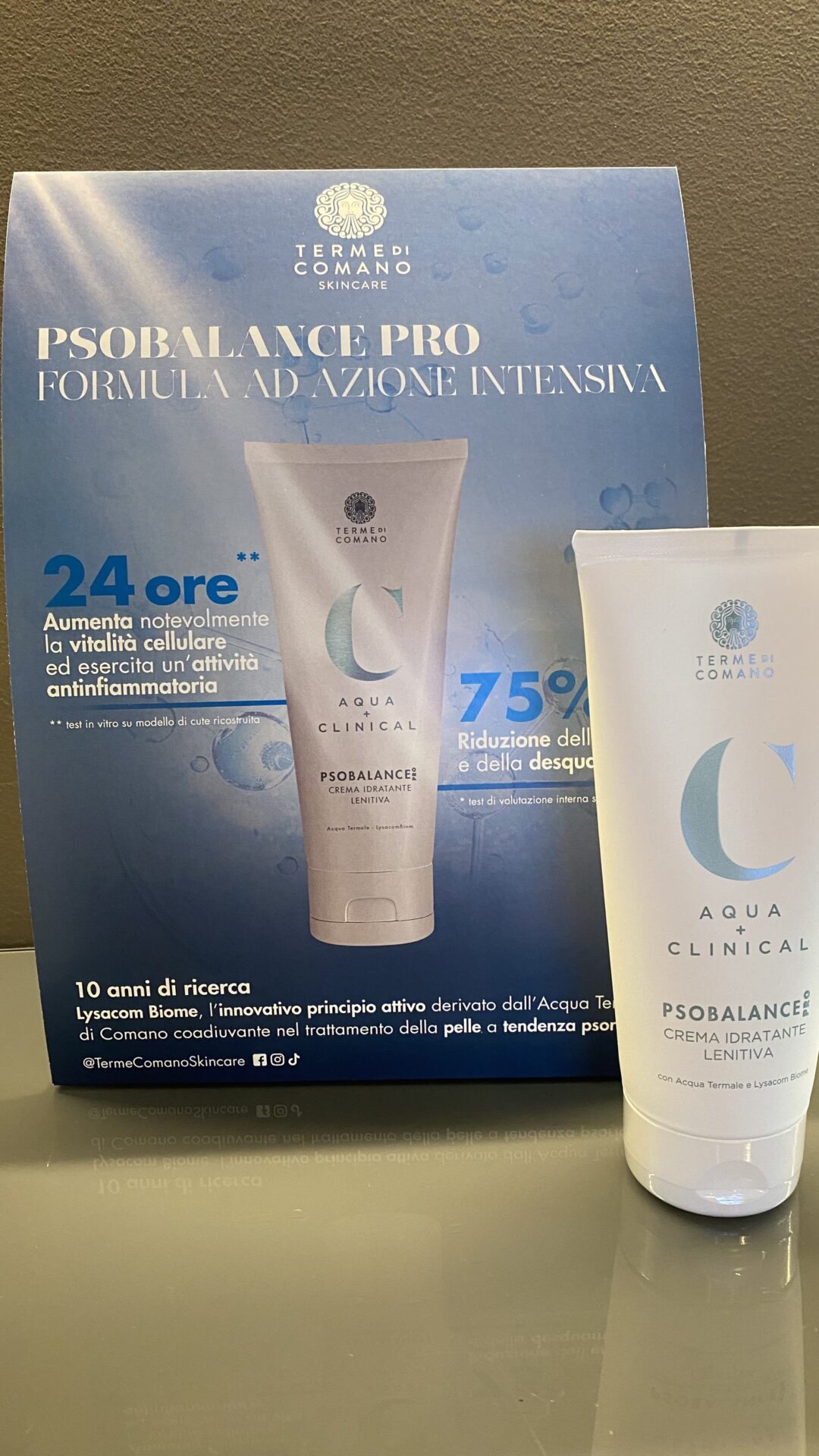 image Psobalance Pro: nuova formula per la pelle psoriasica da Terme di Comano Skincare