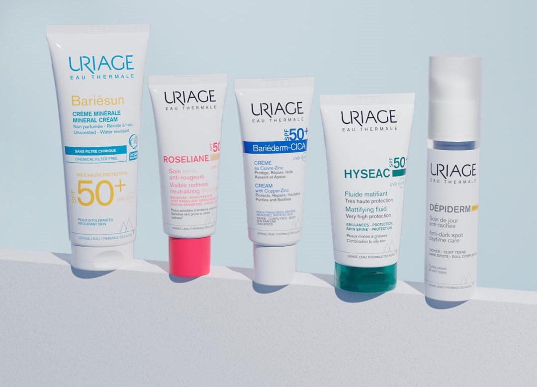 Uriage: protezione solare quotidiana SPF50+ per ogni tipo di pelle tutti i giorni