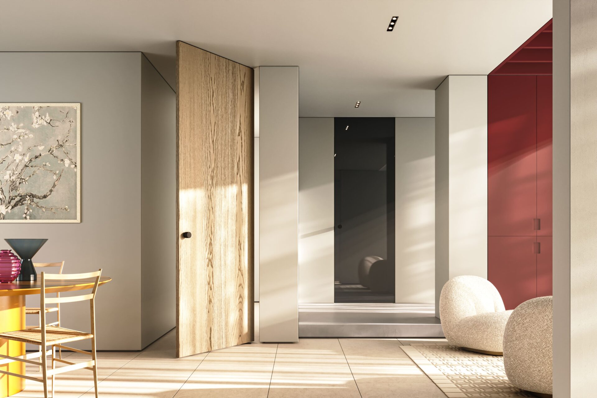 Porta a bilico FerreroLegno: innovazione e design elegante - Le Shopping News Il Magazine per gli Appassionati di Moda e Tendenze