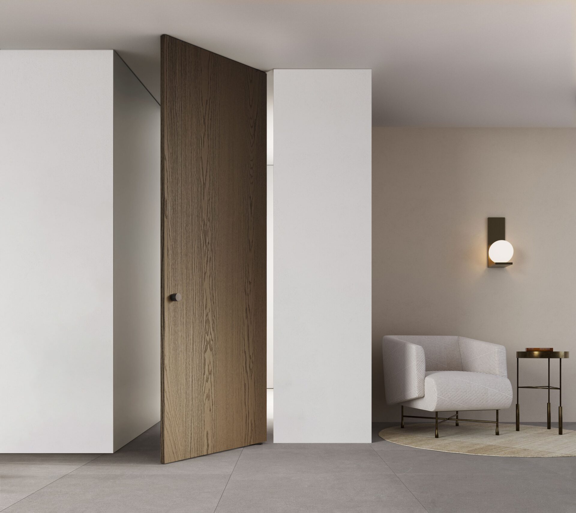 Porta a bilico FerreroLegno: innovazione e design elegante - Le Shopping News Il Magazine per gli Appassionati di Moda e Tendenze