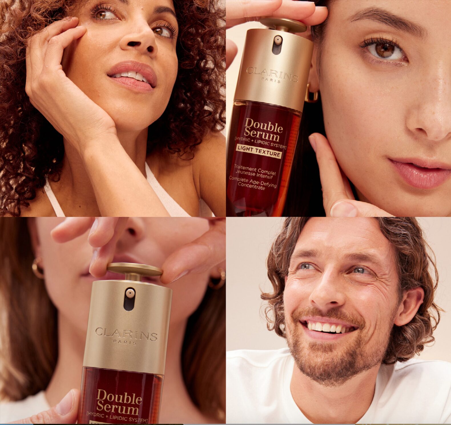 Scopri il Double Serum Clarins: texture leggera, azione anti-età visibile in 7 giorni. Ideale anche per pelli sensibili. Provalo ora!