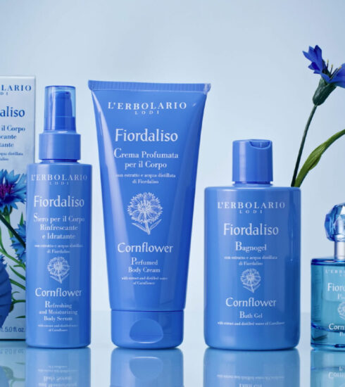 Fiordaliso di L'Erbolario è la nuova fragranza fresca e floreale che celebra leggerezza, natura e benessere autentico.