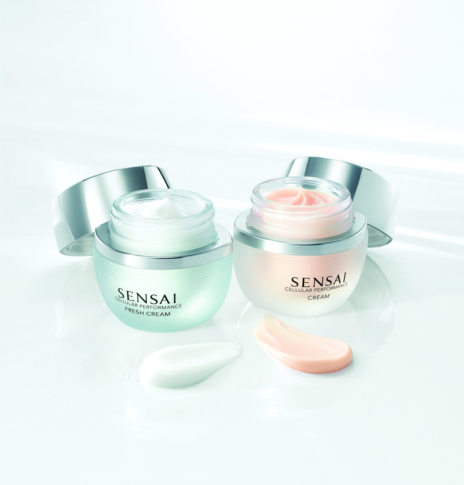SScopri Sensai Cellular Performance Fresh Cream: crema-gel anti-età leggera, idratazione intensa, ideale per pelli miste e grasse!