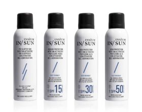 Linea solare IN/SUN di INSÌUM, efficace, anti-age e rispettosa dell'ambiente