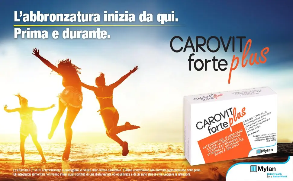 Carovit: pelle sicura e idratata sotto il sole con la protezione solare