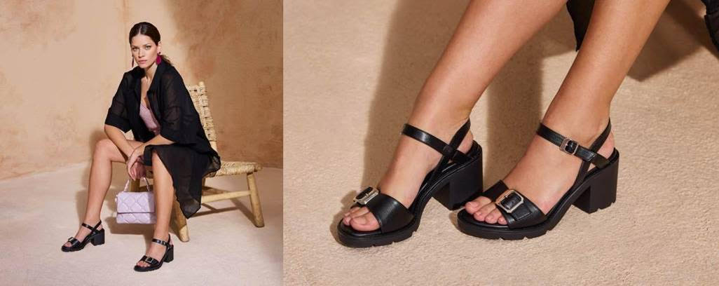 Deichmann S/S 2025: scarpe Chunky e Total Black