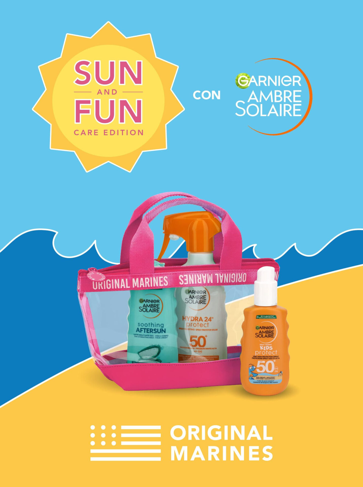 Original Marines lancia "Sun and Fun, Care Edition" - Le Shopping News Il Magazine per gli Appassionati di Moda e Tendenze